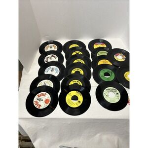 Lot of 18 Vintage 45 Records Stories And Songs Disney Peter Pan Magic Media 70's